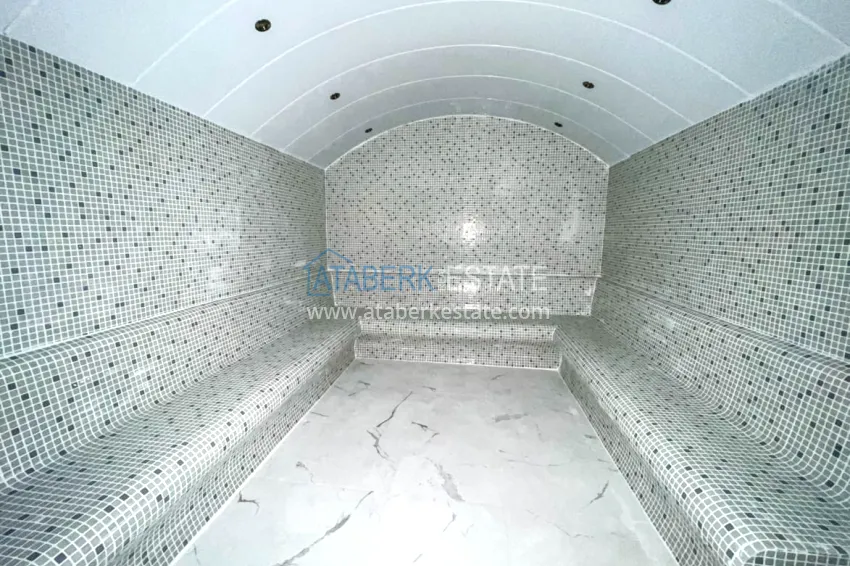 Furnished apartment in Mahmutlar, in a young residential complex 17