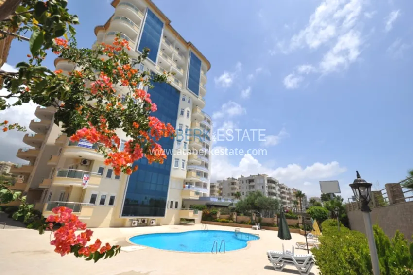 Linear apartment 3+1 on the first coastline in Tosmur area. The property is suitable for residence permit 1