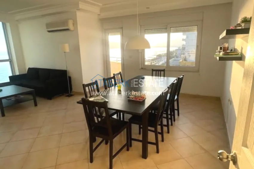 Purchase Linear apartment 3+1 on the first coastline in Tosmur area. The property is suitable for residence permit 1