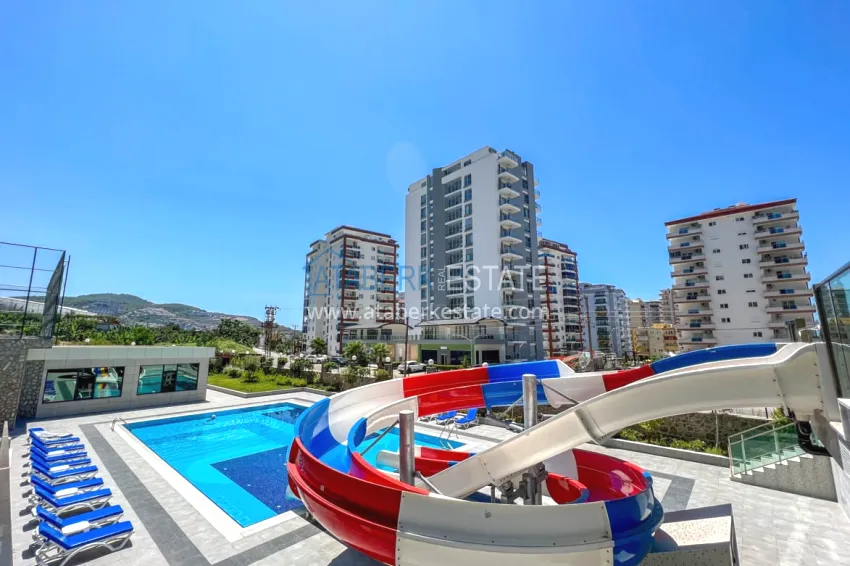 Furnished apartment in Mahmutlar, in a young residential complex 2