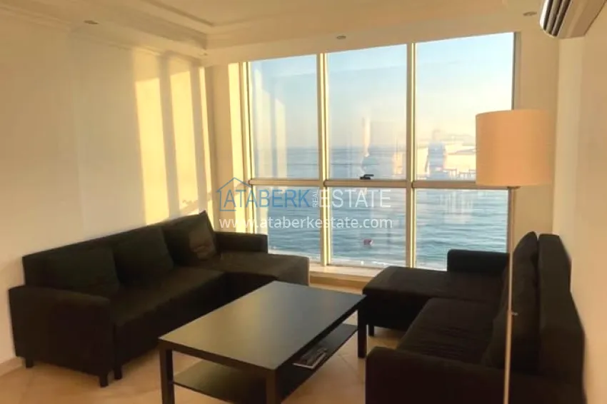 Purchase Linear apartment 3+1 on the first coastline in Tosmur area. The property is suitable for residence permit 3