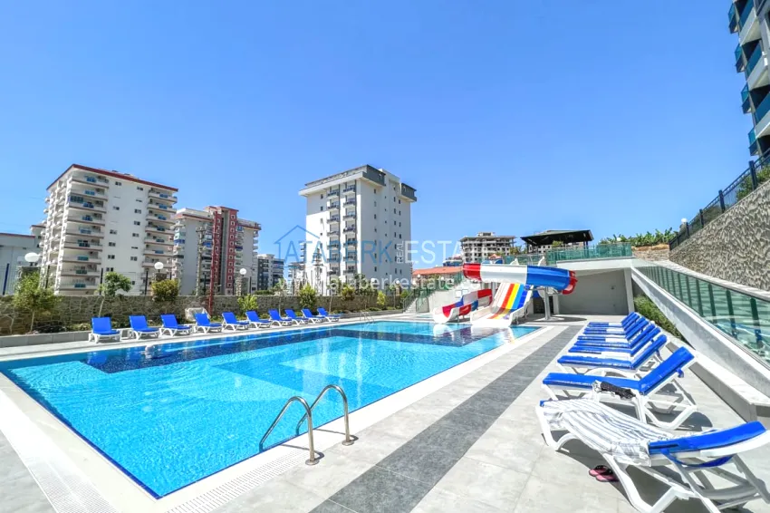 Furnished apartment in Mahmutlar, in a young residential complex 3