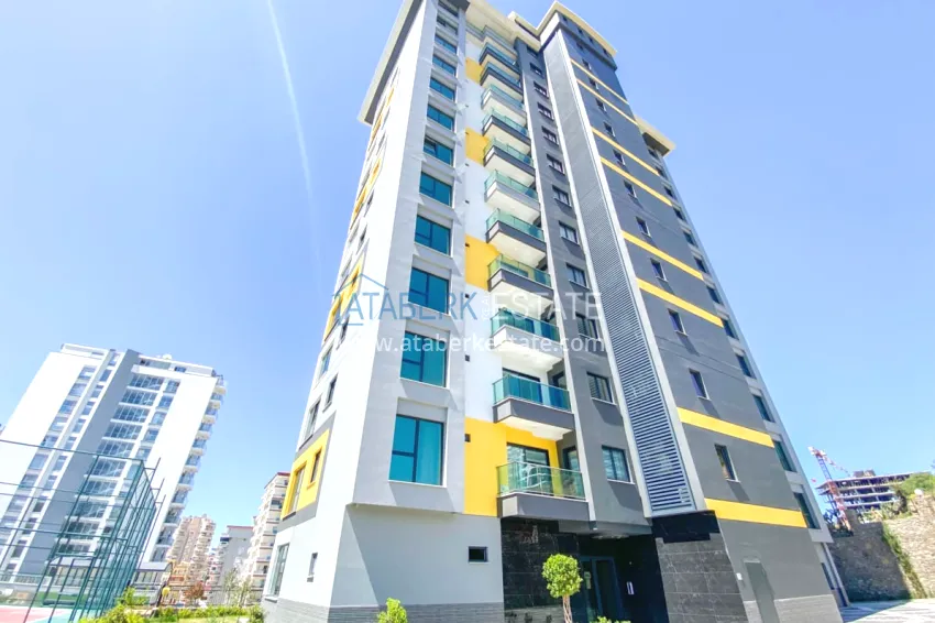 Furnished apartment in Mahmutlar, in a young residential complex 5