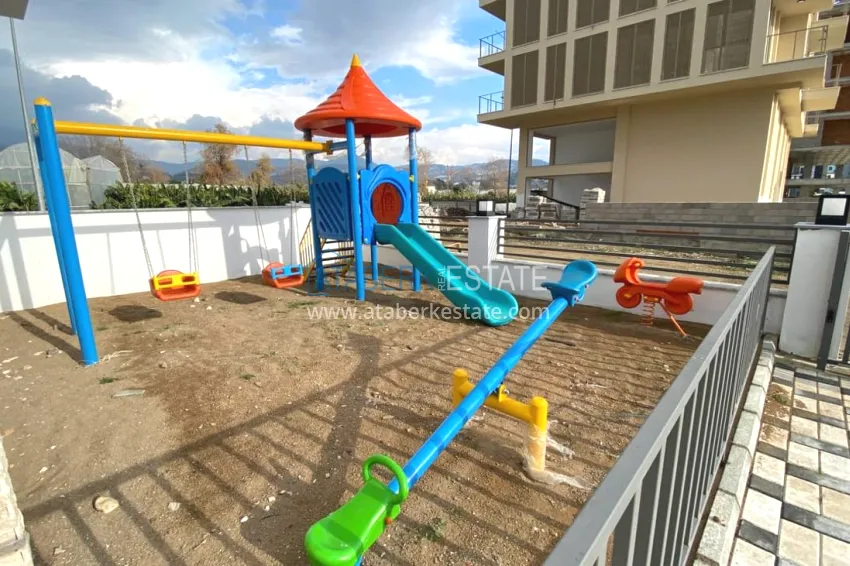 Finished 1+1 apartment in a new building — Alanya, Kargicak district 9 