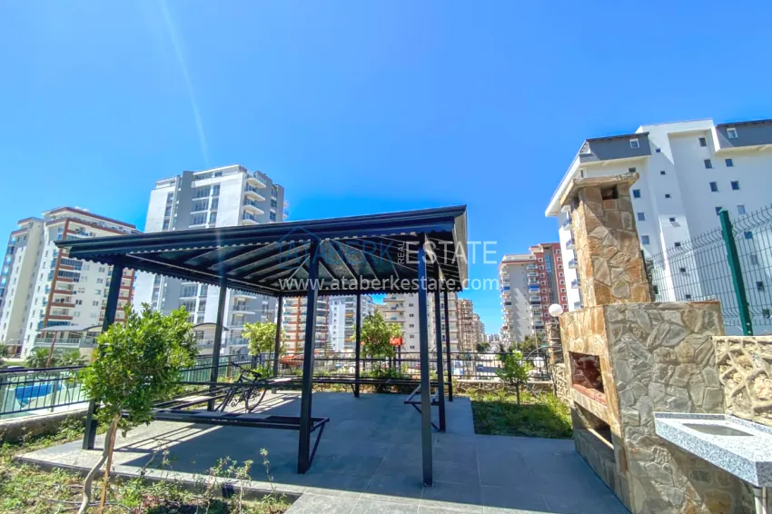Furnished apartment in Mahmutlar, in a young residential complex 8