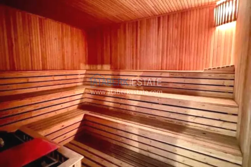 Finished 1+1 apartment in a new building — Alanya, Kargicak district 11 