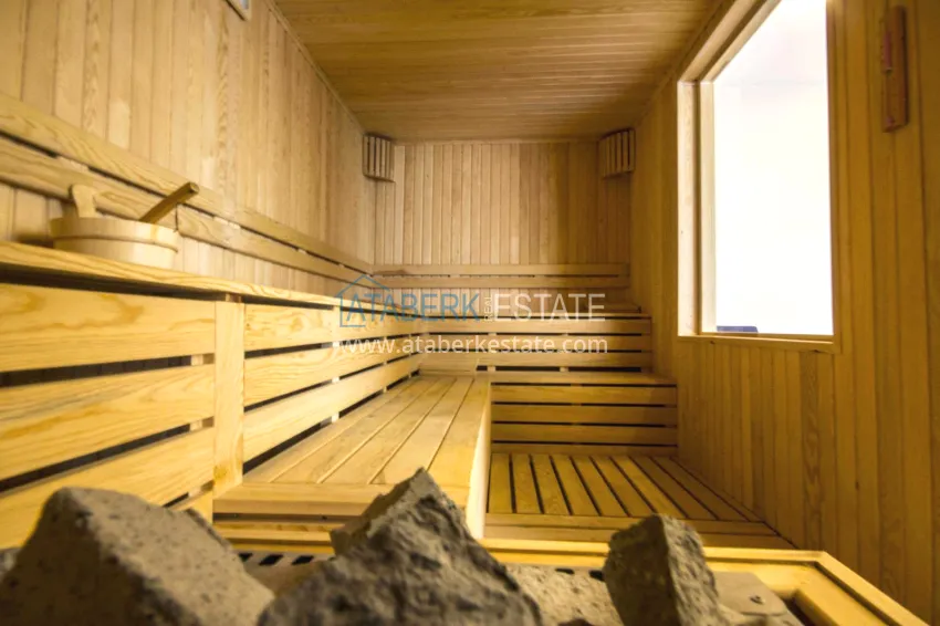 Turnkey apartment with sea view, first coastal apartment - Alanya, Mahmutlar district 21