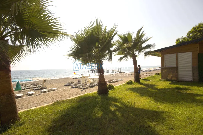 Turnkey apartment with sea view, first coastal apartment - Alanya, Mahmutlar district 11