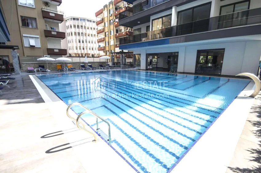 Turnkey apartment with sea view, first coastal apartment - Alanya, Mahmutlar district 5