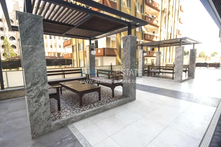 Turnkey apartment with sea view, first coastal apartment - Alanya, Mahmutlar district 9