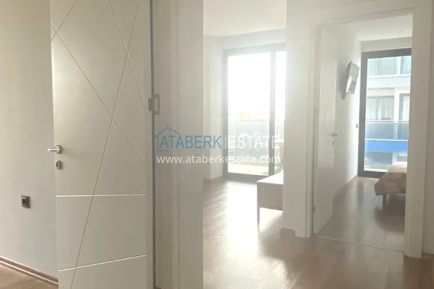 Purchase Turnkey apartment with sea view, first coastal apartment - Alanya, Mahmutlar district 8