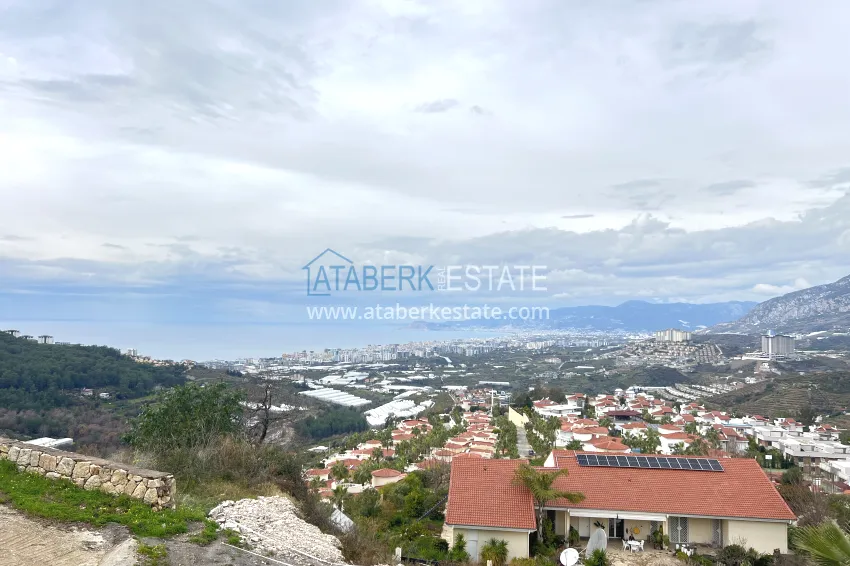 Citizenship property. Detached two-storey villa in Alanya, Kargicak district 11