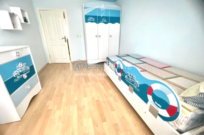 Purchase Property for residence permit: Cozy three-room turnkey apartment with mountain views in Oba area, Alanya 15