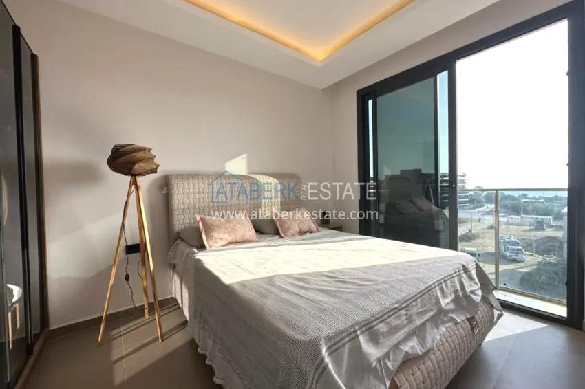 Purchase Property for residence permit: Cozy three-room turnkey apartment with mountain views in Oba area, Alanya 16
