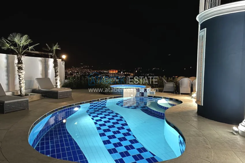Citizenship property. Detached two-storey villa in Alanya, Kargicak district 15