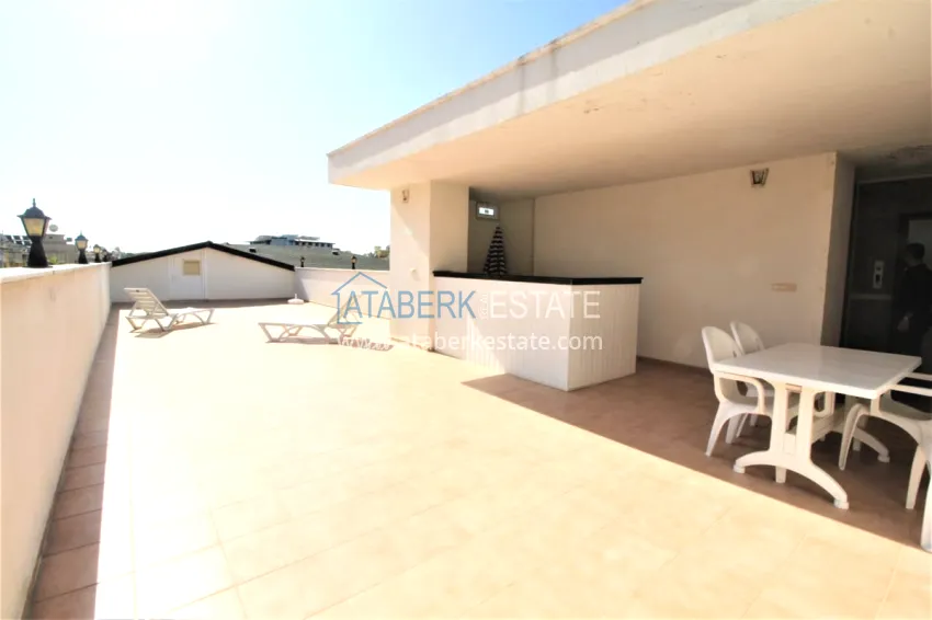 Turnkey one-bedroom apartment with a glazed balcony near Cleopatra Beach - Alanya Center 17