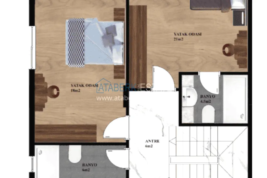 Buy cheap Villa from a developer in a cottage complex in Kargicak, Alanya 3