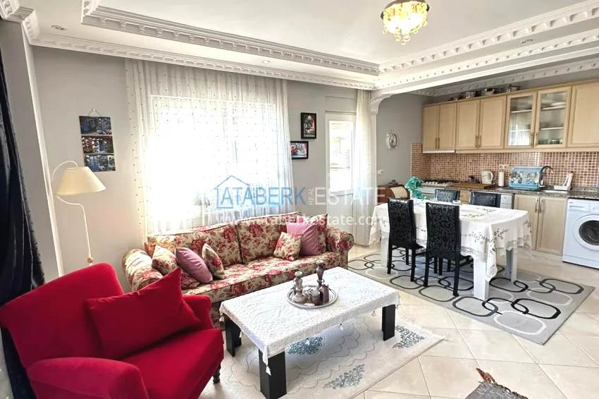 Purchase Property for residence permit: Cozy three-room turnkey apartment with mountain views in Oba area, Alanya 3