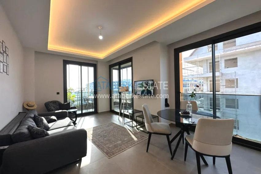 Purchase Property for residence permit: Cozy three-room turnkey apartment with mountain views in Oba area, Alanya 7
