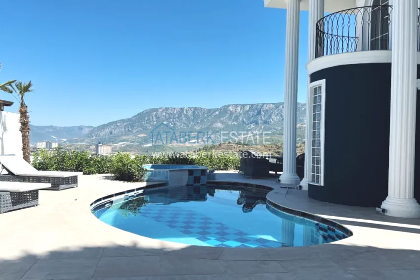 Citizenship property. Detached two-storey villa in Alanya, Kargicak district 7