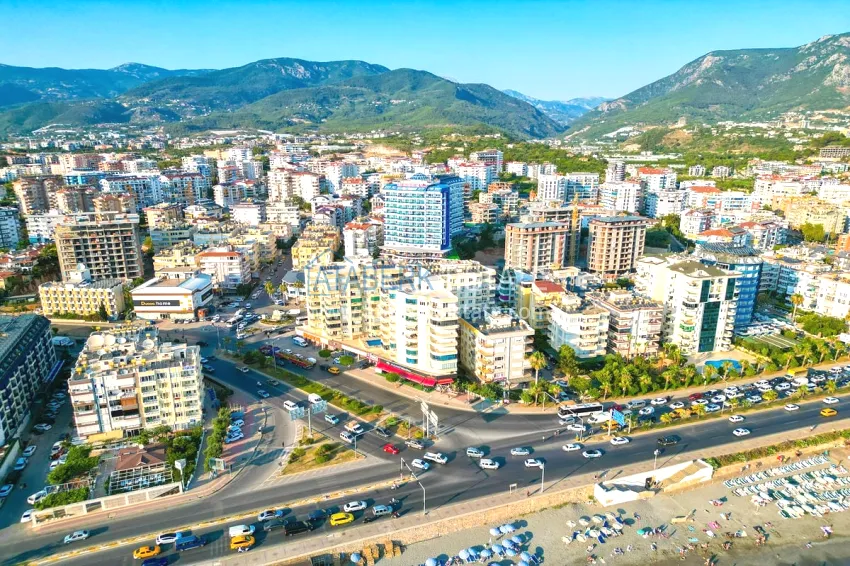 Two-bedroom apartment on the beachfront - Tosmur district, Alanya 3
