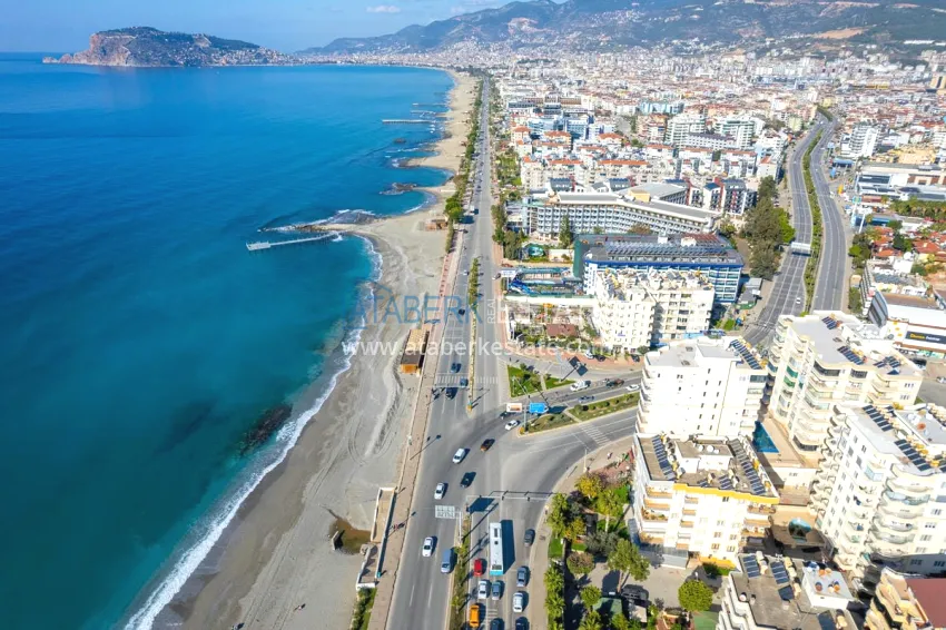Two-bedroom apartment on the beachfront - Tosmur district, Alanya 6