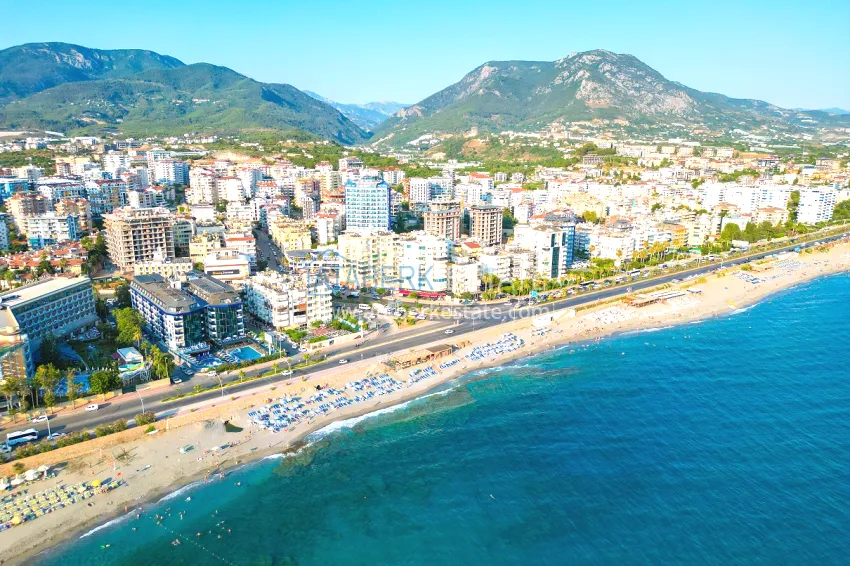 Two-bedroom apartment on the beachfront - Tosmur district, Alanya 7
