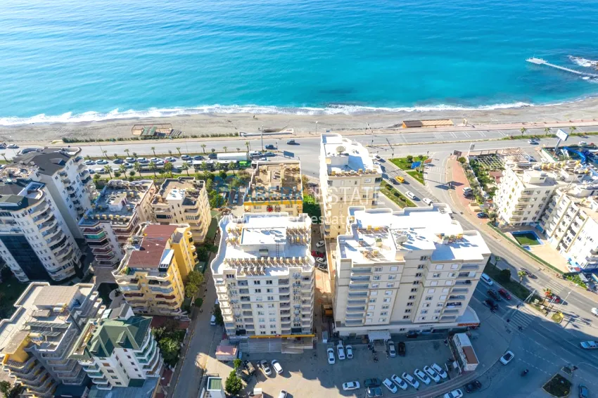 Two-bedroom apartment on the beachfront - Tosmur district, Alanya 9