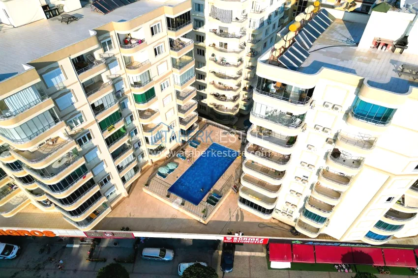 Two-bedroom apartment on the beachfront - Tosmur district, Alanya 11