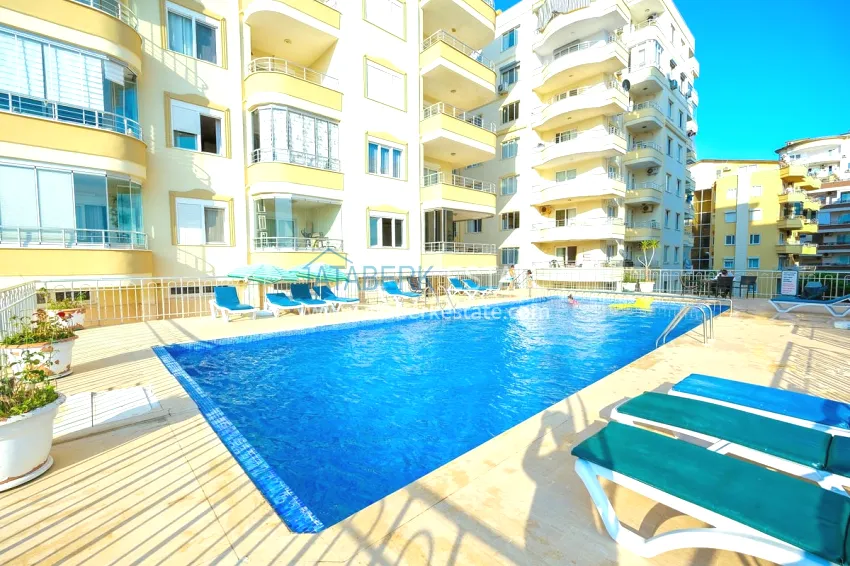 Two-bedroom apartment on the beachfront - Tosmur district, Alanya 12