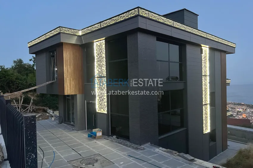 Stylish project at the final stage of construction in Alanya, Kestel district 18