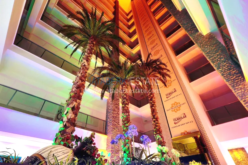 Real estate for a residence permit. Three-room apartment with furniture in Alanya, Tosmur district 10