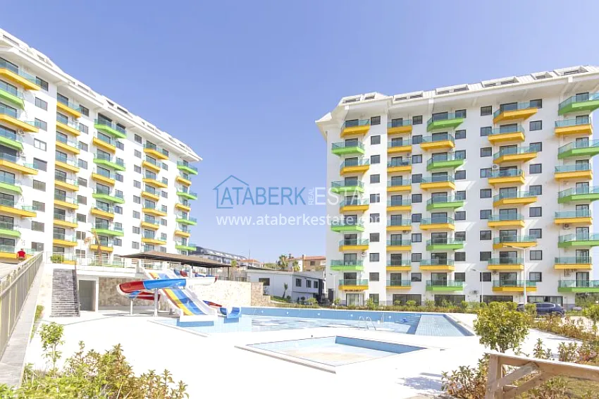 Finely finished one-bedroom apartment with sea view, Avsallar district — Alanya 10