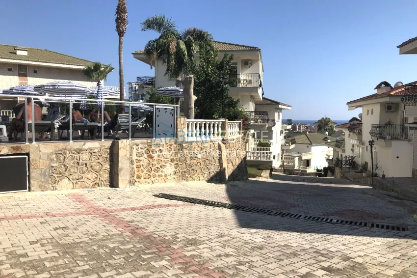 Three-room apartment with sea view, suitable for a residence permit - Cikcilli district, Alanya 10 