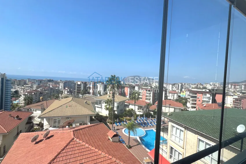 Purchase Three-room apartment with sea view, suitable for a residence permit - Cikcilli district, Alanya 10 