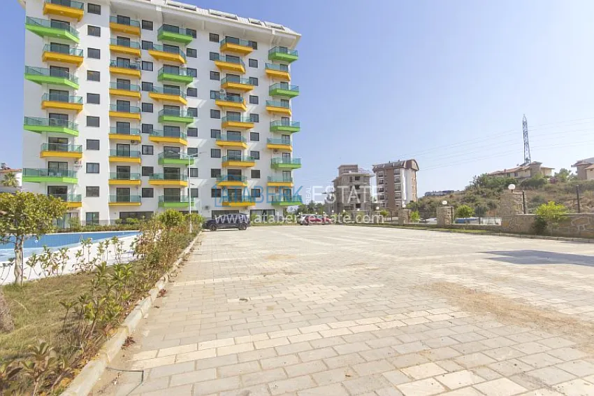 Finely finished one-bedroom apartment with sea view, Avsallar district — Alanya 11