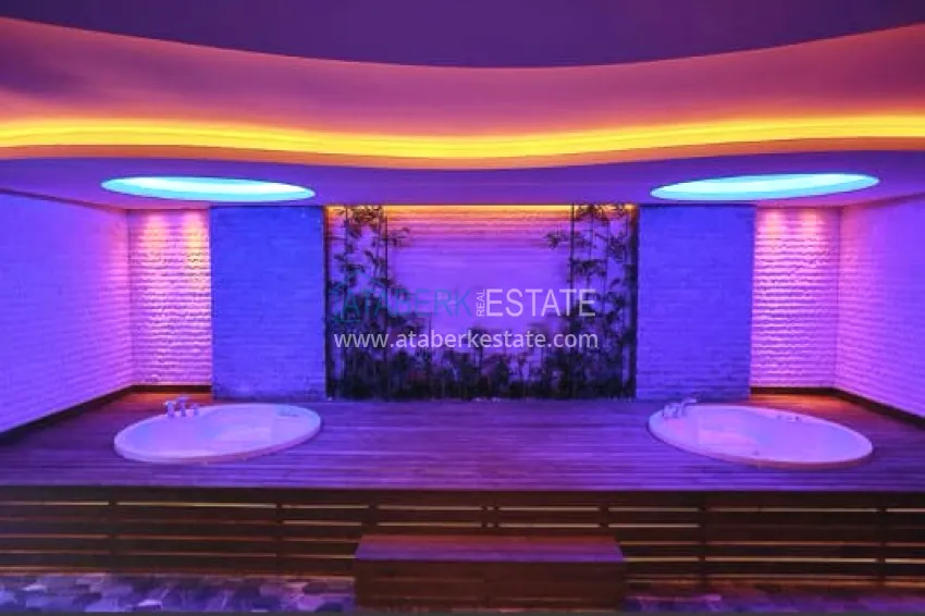 Real estate for a residence permit. Three-room apartment with furniture in Alanya, Tosmur district 13