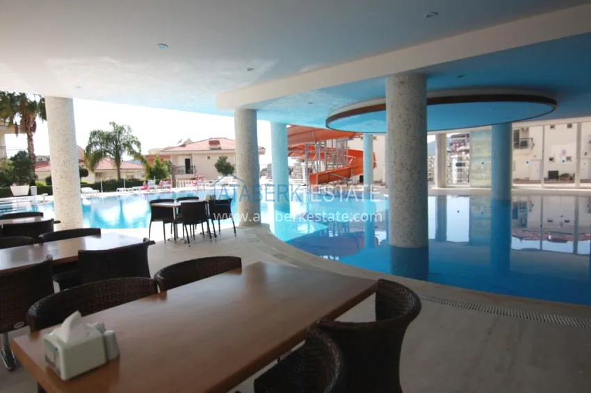 Three-room apartment with sea view, suitable for a residence permit - Cikcilli district, Alanya 14 