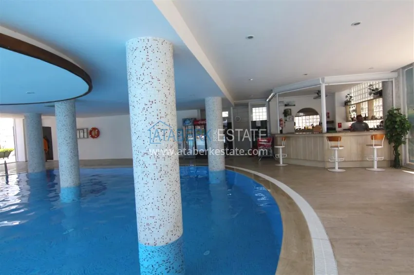 Three-room apartment with sea view, suitable for a residence permit - Cikcilli district, Alanya 15 