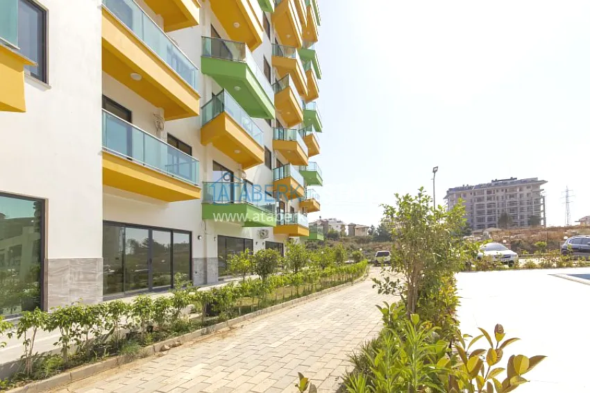 Finely finished one-bedroom apartment with sea view, Avsallar district — Alanya 15