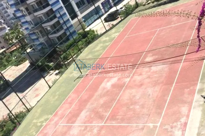 Three-room apartment with sea view, suitable for a residence permit - Cikcilli district, Alanya 16 