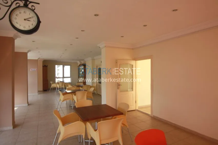 Three-room apartment with sea view, suitable for a residence permit - Cikcilli district, Alanya 17 