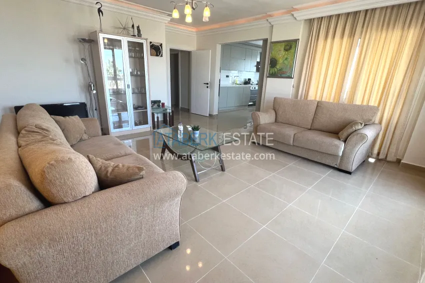 Purchase Three-room apartment with sea view, suitable for a residence permit - Cikcilli district, Alanya 2 