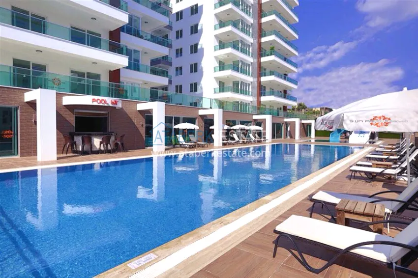 Real estate for a residence permit. Three-room apartment with furniture in Alanya, Tosmur district 2