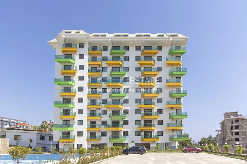 Finely finished one-bedroom apartment with sea view, Avsallar district — Alanya 4