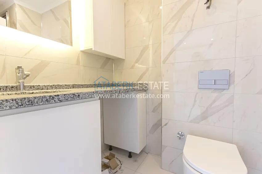 Purchase Finely finished one-bedroom apartment with sea view, Avsallar district — Alanya 4