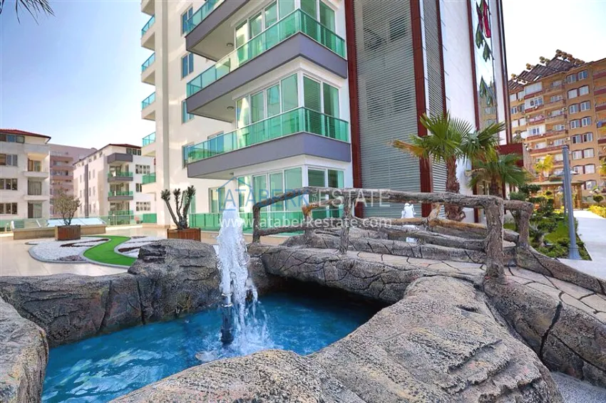 Real estate for a residence permit. Three-room apartment with furniture in Alanya, Tosmur district 5
