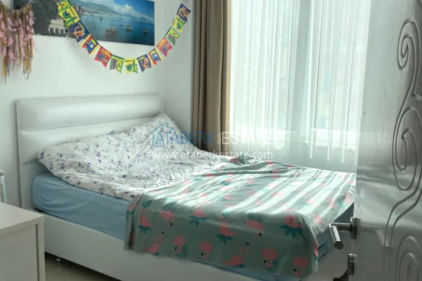 Purchase Real estate for a residence permit. Three-room apartment with furniture in Alanya, Tosmur district 5