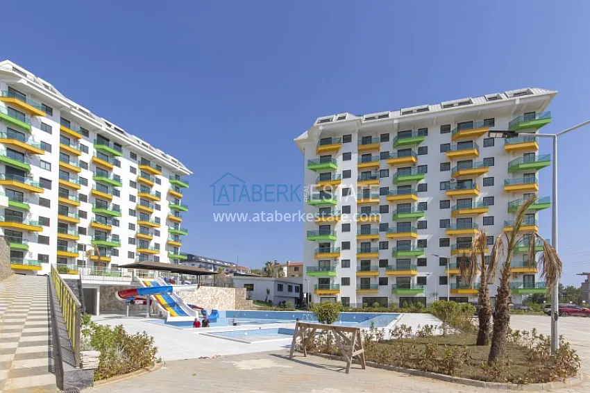 Finely finished one-bedroom apartment with sea view, Avsallar district — Alanya 5