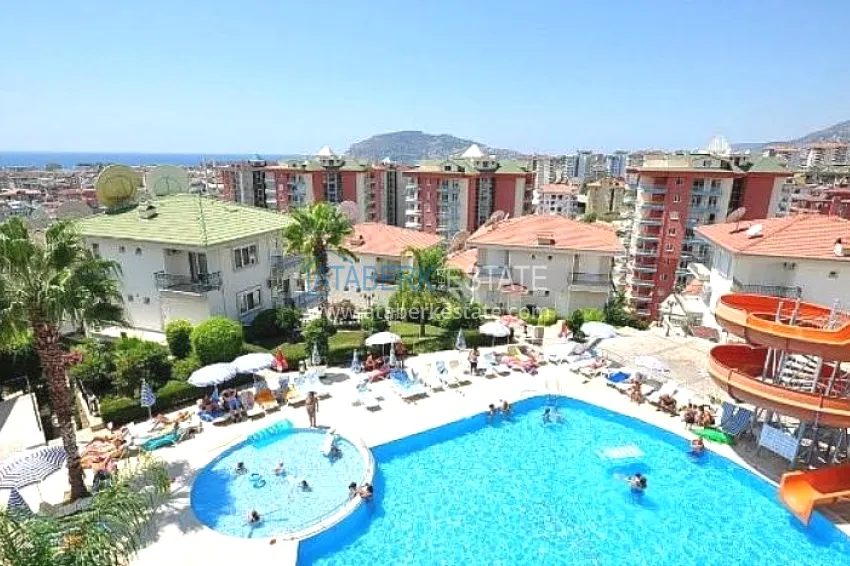 Three-room apartment with sea view, suitable for a residence permit - Cikcilli district, Alanya 7 